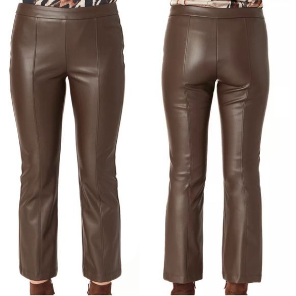 Adrienne Landau Onyx Pull On Pants with Pintck - Picture 1 of 5